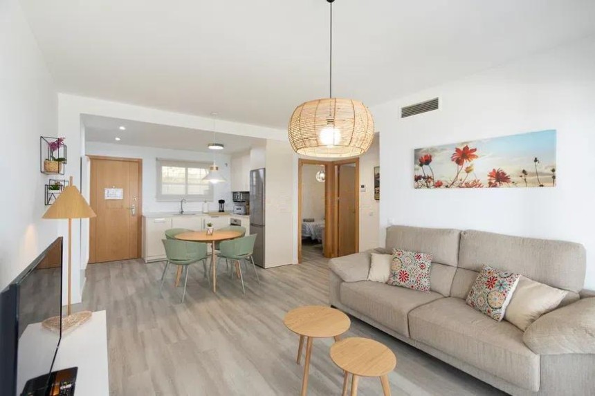 Bonito apartamento  primera linea de Playa
