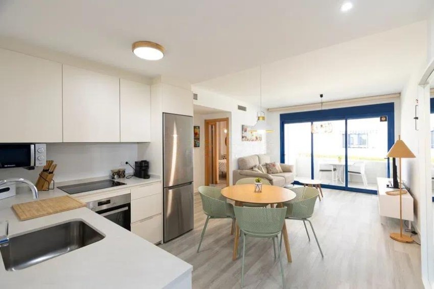 Bonito apartamento  primera linea de Playa