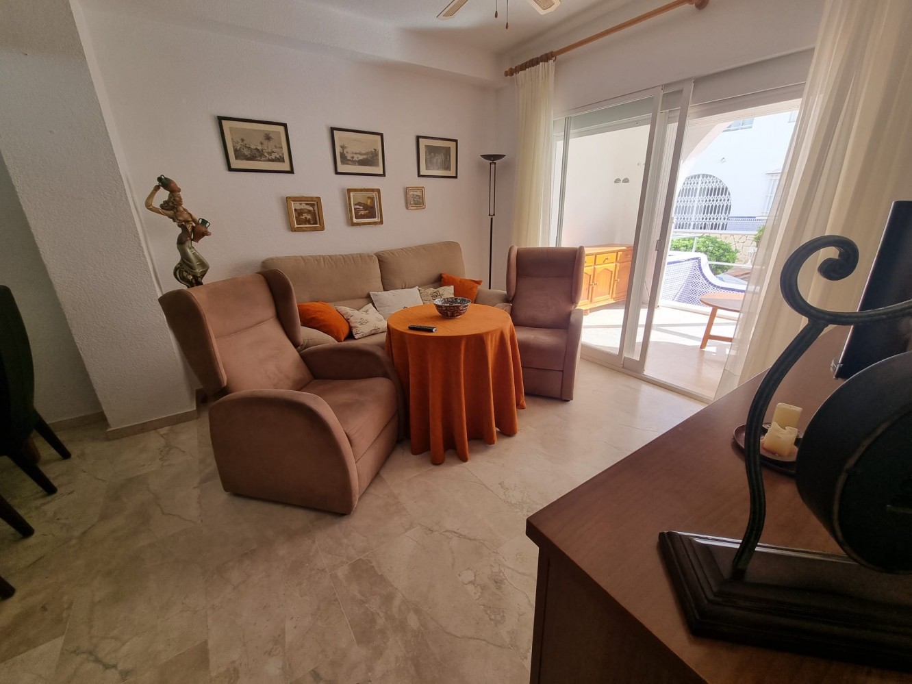 Wonderful apartment on the first line of Torrecilla beach in Nerja