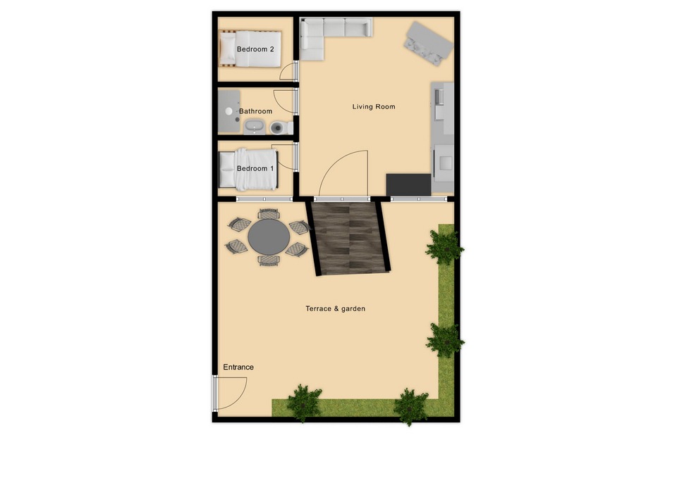 Central apartment in Nerja, 5 minutes from Torrecilla beach (Nerja)