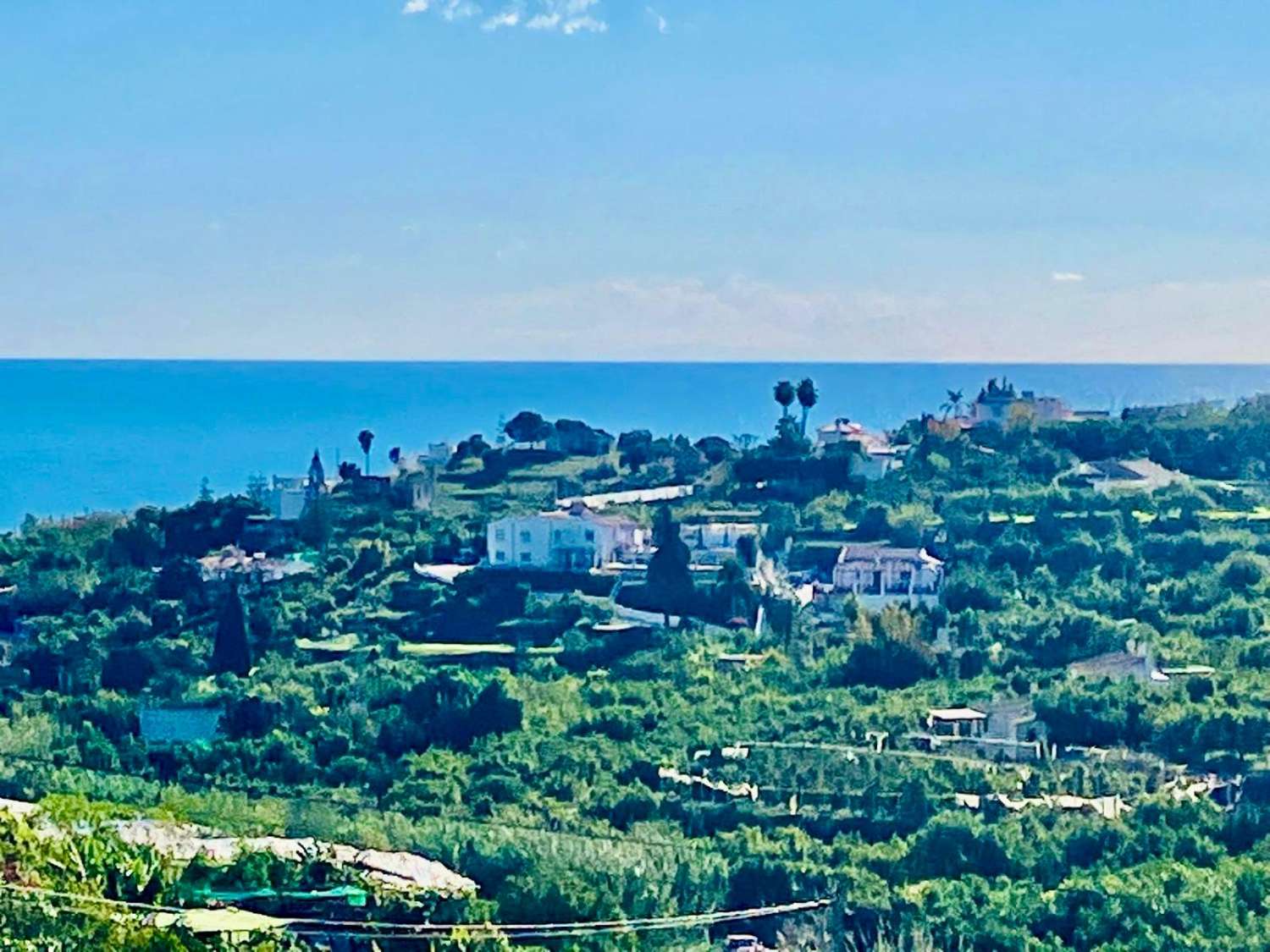 Spectacular country villa with sea views for sale in Nerja