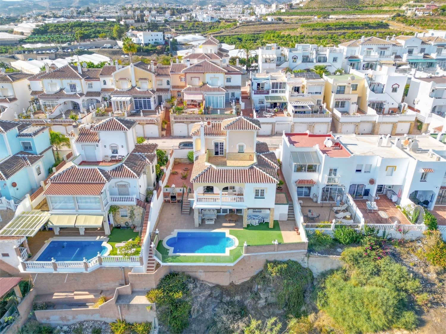 Villa villa individuelle à Las Flores, El Peñoncillo, Torrox-Costa