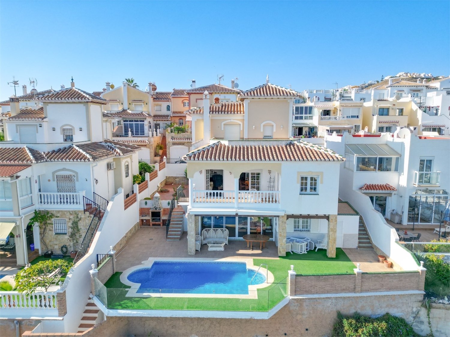 Villa villa individuelle à Las Flores, El Peñoncillo, Torrox-Costa