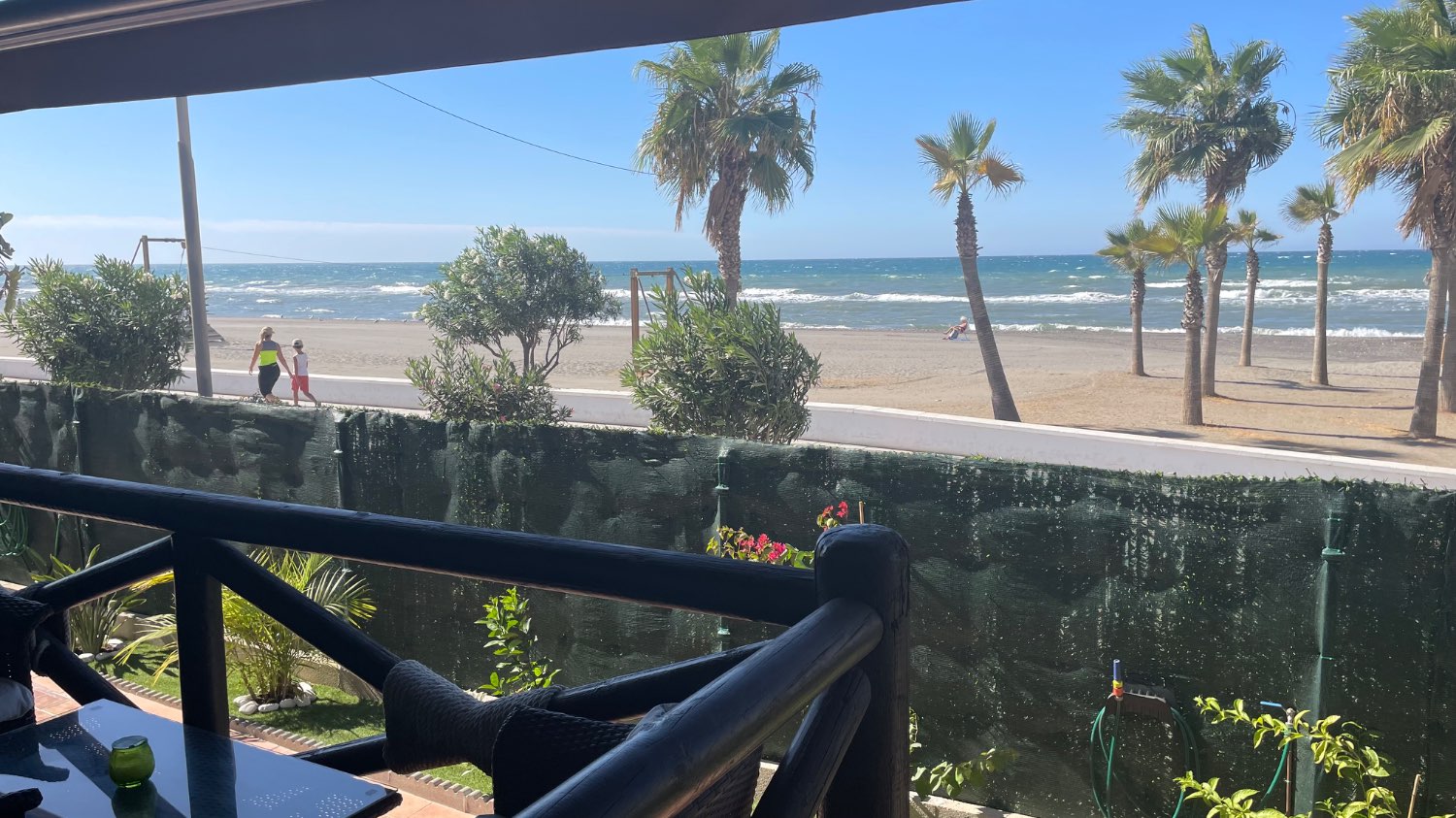 Frontline ground floor apartment of 170m2   Torrox -costa